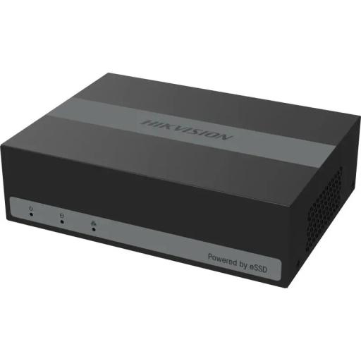 [HIKVISIONDIGITALTECHNOLOGY_DS-E04HGHI-D] Hikvision Digital Technology DVR 2 Megapíxel (1080p) Lite / 4 Canales TURBOHD + 1 Canal IP / Hasta 1 Mes de grabación / Unidad de Estado Solido Incluido / H.265+ / ACUSENSE Lite (Evita Falsas Alarmas) / Diseño Ultra Compacto / Extra Silencioso / eSSD de 480 GB
