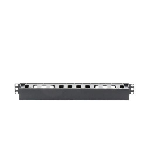 [LINKEDPROBYEPCOM_LP-ORG-01] LINKEDPRO BY EPCOM Organizador de Cables Horizontal de 1U para Rack de 19", Fabricado en Polímero Resistente a Deformaciones y Rayones