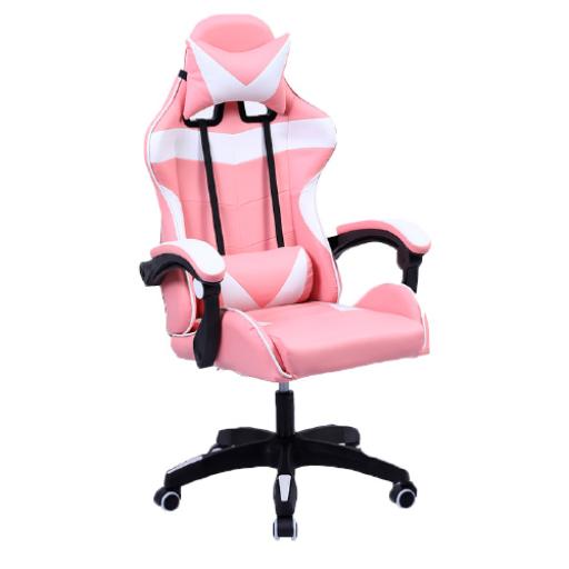 [STYLOS_SGSI02P] SILLA STYLOS GAMER BLANCO/ROSA/ PVC/AJUSTABLE/ACERO/145GRADOS/ R115