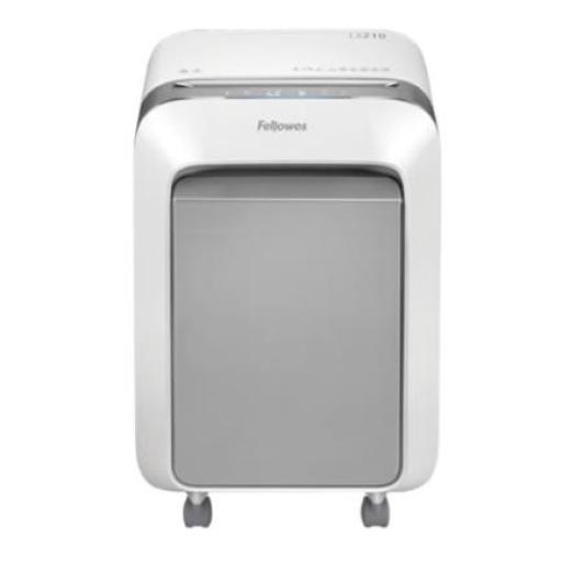 [FELLOWES_5015301] Fellowes Trituradora Fellowes Powershred LX210 Microcorte 16 Hojas 6 Galones Color Blanco