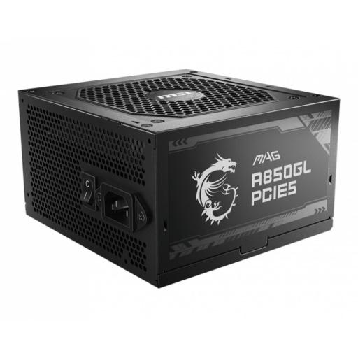 [MSI_MAG A850GL PCIE5] Fuente de Poder MSI MAG A850GL PCIe 5 Full Modular, 80 Plus Gold 850W