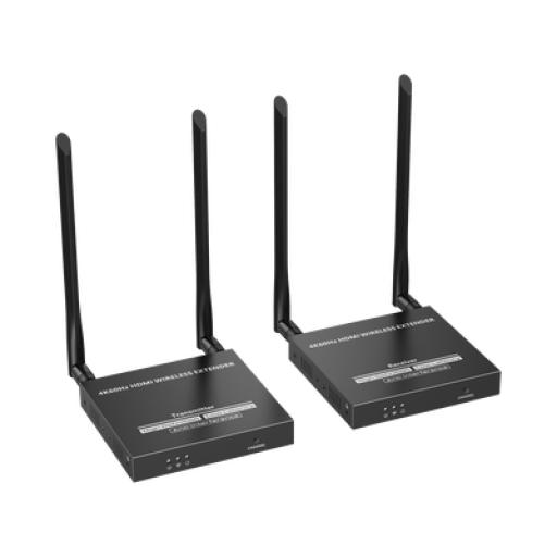 [EPCOM_TT699] Epcom Kit Extensor Inalámbrico | 4K@60Hz | IP Color Stream| Transmisión hasta 50m | Salida Loop | IR |