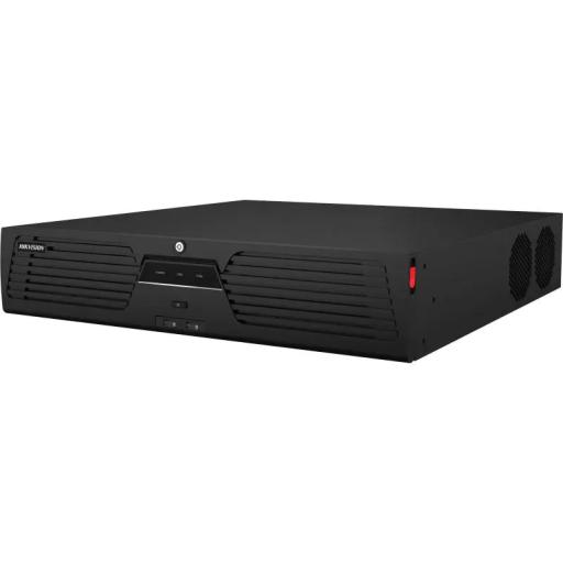 [HIKVISIONDIGITALTECHNOLOGY_DS-96128NI-M8] Hikvision Digital Technology [Doble Poder de Decodificación] NVR 32 Megapixel (8K) / 128 Canales IP / AcuSense / ANPR / Conteo de Personas / Heat Map / 8 Bahías de Disco Duro / 2 Tarjetas de Red / Soporta RAID con Hot Swap / 2 HDMI en 8K / Soporta POS / Alarmas I/O