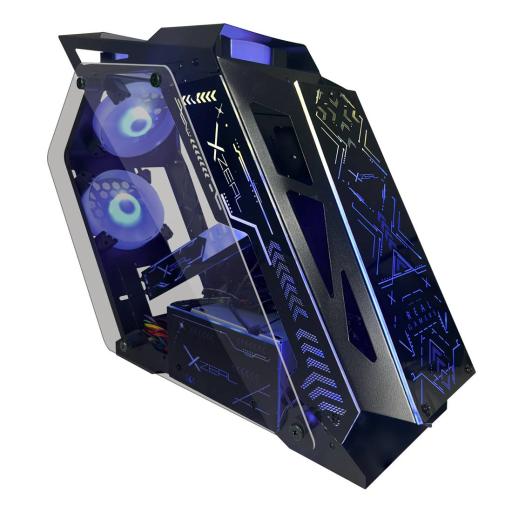 [XZEAL_XZGAIRRGBB] XZEAL GABINETE XZEAL IRREGULAR RGB NEGRO IR02 4 VENT ARGB XZGAIRRGBB