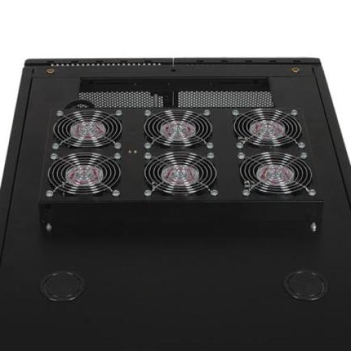 [TRIPPLITE_SRFANROOF] Tripp Lite Panel Ventiladores Tripp Lite Instalación Techo Alto Rendimiento 6-120V 630 CFM Clavija 5-15P