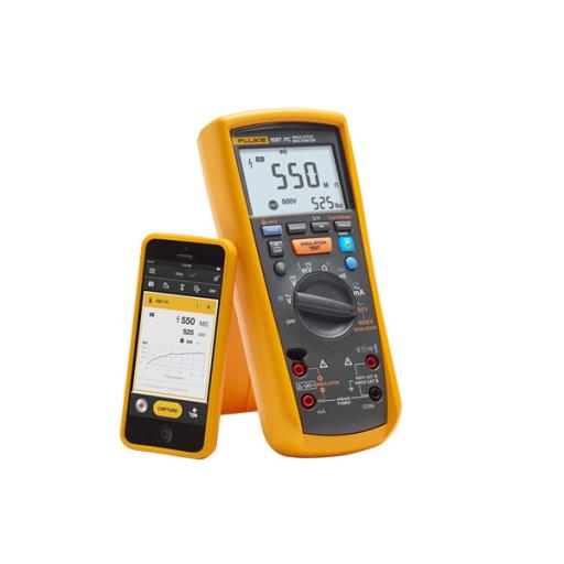 [FLUKE_FLUKE-1587FC/MXBR] Fluke Multímetro de Aislamiento 0.01 M Ω  -  2G Ω . Prueba de 50V - 1000V. Compatible con FLUKE CONNECT