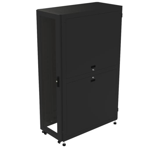 [LINKEDPROBYEPCOM_LP-60120-42U-R2] LINKEDPRO BY EPCOM Gabinete para Telecomunicaciones Rack Estándar de 19", 42UR, 600 mm Ancho x 1200 mm Profundidad. Fabricado en Acero.