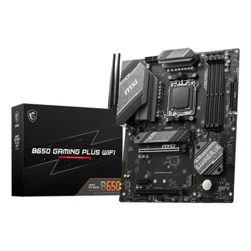 [MSI_B650 GAMING PLUS WIFI] Tarjeta Madre MSI ATX B650 GAMING PLUS WIFI, S-AM5, AMD B650