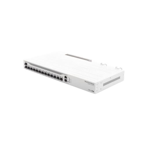 [MIKROTIK_CCR2004-1G-12S+2XS] Mikrotik (CCR2004-1G-12S+2XS) Cloud Core Router 12 puertos 10G SFP+, 2 25G SFP28, Fuente Redundante