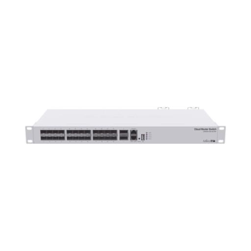 [MIKROTIK_CRS326-24S+2Q+RM] Mikrotik Cloud Router Switch, Sistema Operativo Dual 24 Puertos 10G SFP+, 2 Puertos 40G QSFP+