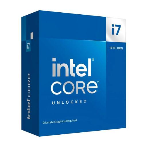 [INTEL_BX8071514700KF] Procesador Intel Core i7-14700KF S-1700 3.40GHz 20-Core 33MB Cache