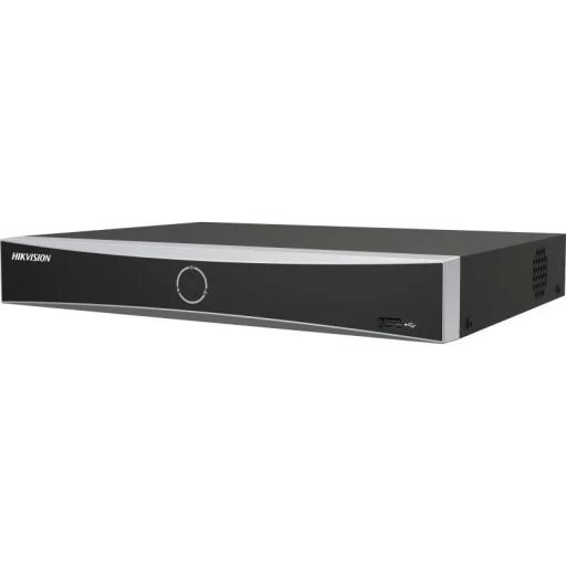[HIKVISIONDIGITALTECHNOLOGY_DS-7608NXI-K1(B)] Hikvision Digital Technology NVR 12 Megapíxel (4K) / 8 canales IP / AcuSense (Evita Falsas Alarmas)  / Reconocimiento Facial / 1 Bahía de Disco Duro / HDMI en 4K / Sin Puertos PoE