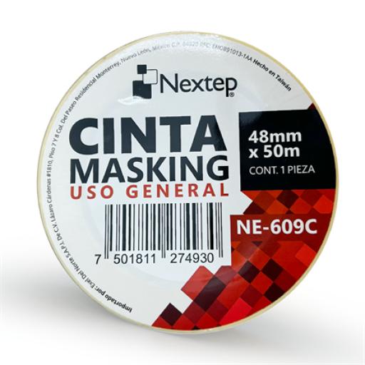[NEXTEP_NE-609C] Nextep Cinta Nextep Masking Uso General 48 mm x 50 mts
