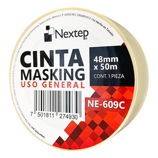[NEXTEP_NE-609C] Nextep Cinta Nextep Masking Uso General 48 mm x 50 mts