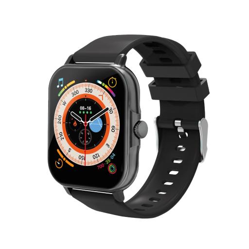 [NECNON_NBSW2124SI] NECNON SMARTWATCH NECNON NSW-201 1.81" TOUCH IP67 BT5.0 LLAM/MIC SIRI NEGRO
