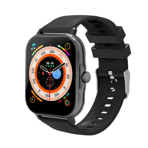[NECNON_NBSW2124SI] NECNON SMARTWATCH NECNON NSW-201 1.81" TOUCH IP67 BT5.0 LLAM/MIC SIRI NEGRO