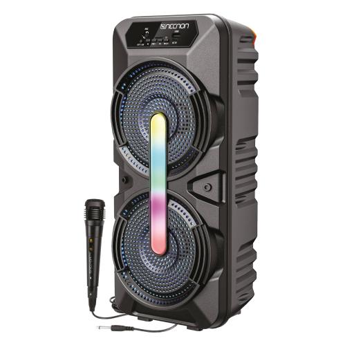 [NECNON_NBBB6B0165] NECNON BAFLE NECNON BTDUAL6.5"NB-06B TWS MIC ALA FM/MICSD/USB 6500WPMPO NEGRO NBBB6B0165