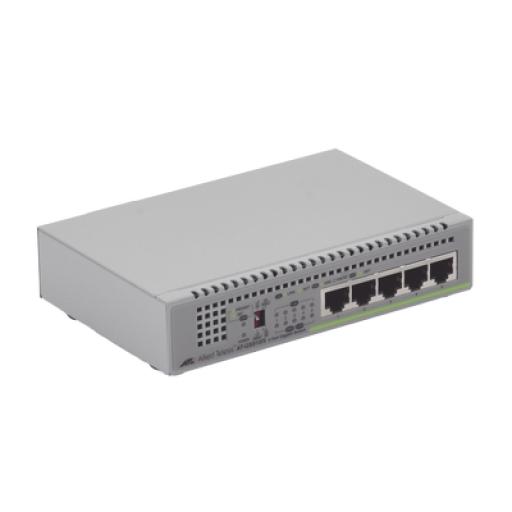 [ALLIEDTELESIS_AT-GS910-5-10] Allied Telesis Switch Gigabit No Administrable, 5 Puertos 10/100/1000 Mbps fuente de alimentación interna