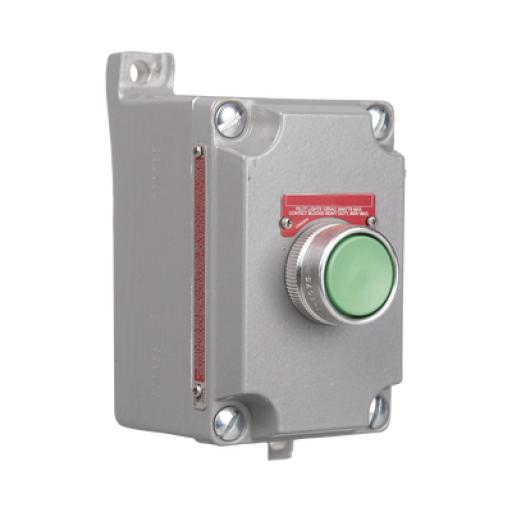 [HUBBELLKILLARK_HUB-XCS-2B2] HUBBELL KILLARK Estación de Control de Un Solo Botón Pulsador de Contacto Momentáneo SERIE XCS. Uso en Áreas Clasificadas.