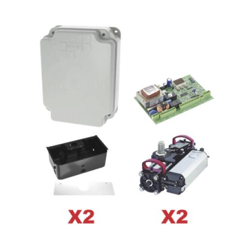 [FAAC_FAAC-S800-CBAC] FAAC Kit de Operadores Subterraneos FAAC S800 a 115V Para Puertas Abatibles / Para Puertas de Hasta  2 Metros y  800 Kg