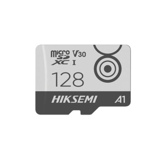 [HIKSEMIBYHIKVISION_HS-TF-M1/128G] HIKSEMI by HIKVISION Memoria MicroSD / Clase 10 de 128 GB / Especializada Para Videovigilancia Movil (Uso 24/7) / Soporta Altas Temperaturas / 95 MB/s Lectura / 55 MB/s Escritura