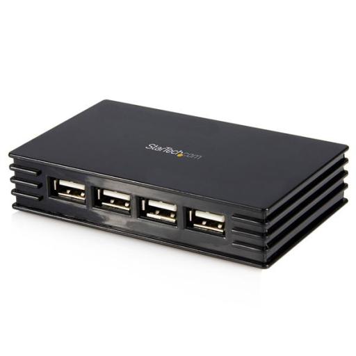 [STARTECH.COM_ST4202USB] StarTech.com HUB CONCENTRADOR USB 2.0 COMPACTO DE 4 PUERTOS NEGRO