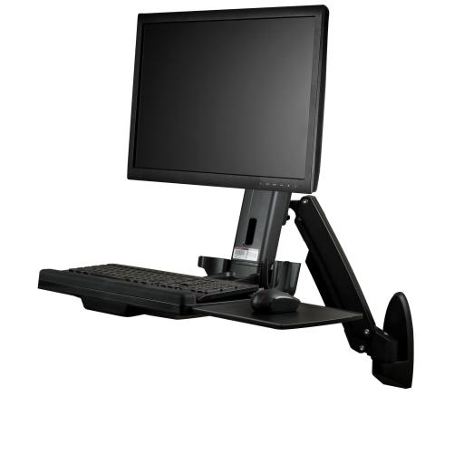 [STARTECH.COM_WALLSTS1] StarTech.com ESCRITORIO DE PIE Y SENTADO DE PARED 1 PANTALLA HASTA 24