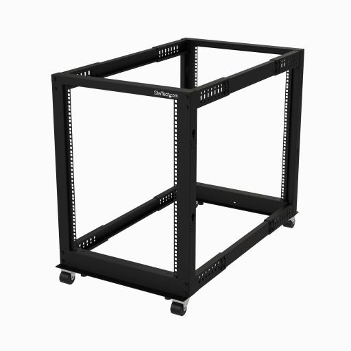 [STARTECH.COM_4POSTRACK15U] StarTech.com GABINETE RACK DE MARCO ABIERTO 15U - 4 POSTES - AJUSTABLE