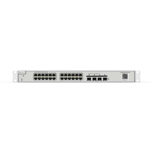 [RUIJIE_RG-NBS3200-24GT4XS] RUIJIE Switch Administrable Capa 2+ Plus, con 24 puertos Gigabit, 4 puertos SFP+ para fibra 10Gb, gestión gratuita desde la nube.