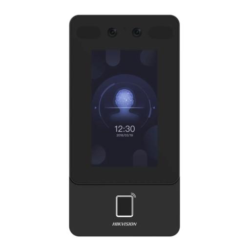 [HIKVISIONDIGITALTECHNOLOGY_DS-K1T342EFWX-E1] Hikvision Digital Technology Terminal Min Moe PoE & WiFi de Reconocimiento Facial y Huella co Lector PROX EM / Exterior IP65  / Hasta 1.5 mts en Lectura de Rostro / Soporta P2P / 1,500 Rostros / 3,000 Huellas / Salida 12 Vcd para Chapa / PoE