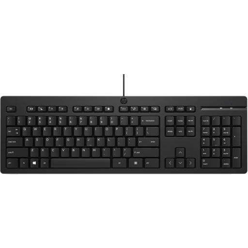 [HP_266C9AA] HP Teclado 125 con cable