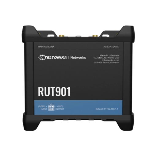 [TELTONIKA_RUT901] Teltonika Router LTE dual SIM, 4 puertos Ethernet, conectorizado, Bandas B1, B2, B3, B4, B5, B7, B8, B28, B66
