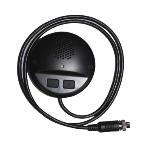 [HIKVISIONDIGITALTECHNOLOGY_DS-1350HM(AE)] Hikvision Digital Technology Accesorio para Audio de 2 Vías /  Compatible con DVR Movil HIKVISION / Conector Tipo Aviación / DS-MP5604 / DS-MP5604-SD/GLF/WI58 / 