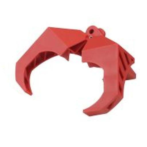 [PANDUIT_PSL-1058] Panduit Dispositivo de Bloqueo LOTO para Válvulas de Bola, Para Diámetros de de 1.5 a 2" y Longitud de Mango Hasta 7.5", Color Rojo
