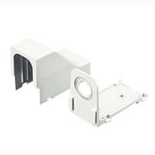 [PANDUIT_DCEFXWH-X] Panduit Accesorio Para Techo Falso/Entrada, Con Conexión Tubería 1/2 a 1 In, Compatible con Canaletas LD3, LD5 y LD10, Color Blanco