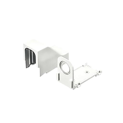 [PANDUIT_DCEFXWH-X] Panduit Accesorio Para Techo Falso/Entrada, Con Conexión Tubería 1/2 a 1 In, Compatible con Canaletas LD3, LD5 y LD10, Color Blanco