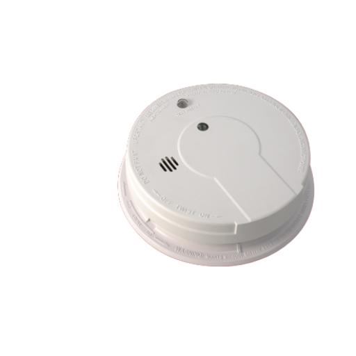 [KIDDE_I12040-1] KIDDE Detector Autónomo de Humo │ Sensor Iónico / se Alimenta a 120 Vca │ Batería de Respaldo Incluida │ Botón para Prueba y Silencio │ Modelo 210063781
