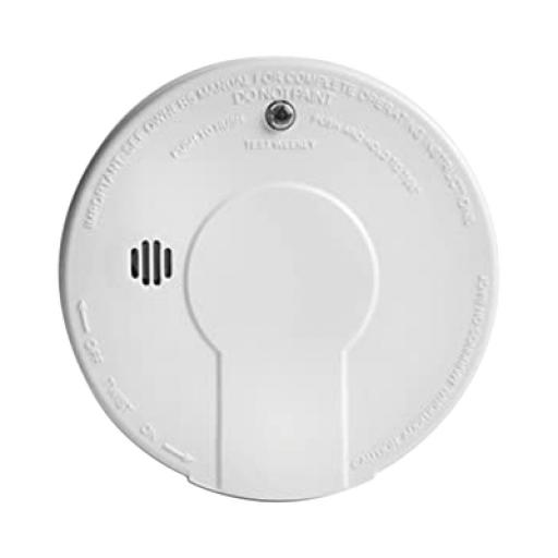 [KIDDE_I12040-1] KIDDE Detector Autónomo de Humo │ Sensor Iónico / se Alimenta a 120 Vca │ Batería de Respaldo Incluida │ Botón para Prueba y Silencio │ Modelo 210063781