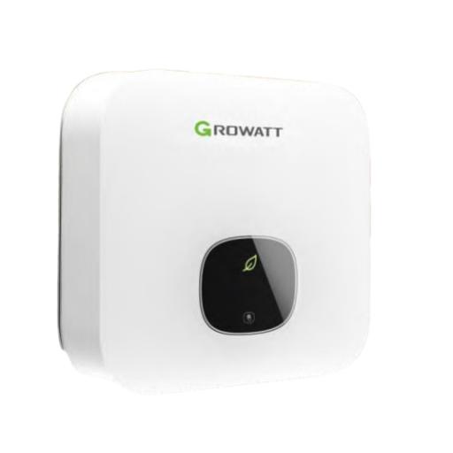 [GROWATT_MIN6000TLX2] GROWATT Inversor para Interconexión a CFE de 6 kW con Salida de 220 Vca, Módulo Wifi Incluido