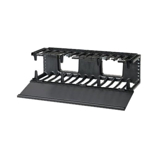 [PANDUIT_NMF3] Panduit Organizador de Cables Horizontal NetManager, Sencillo (Solo Frontal), Para Rack de 19in, 3UR