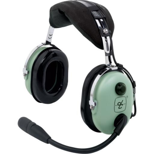 [DAVIDCLARK_H10-13H] David Clark Auriculares con atenuación de ruido pasivo para radios aéreos en helicópteros