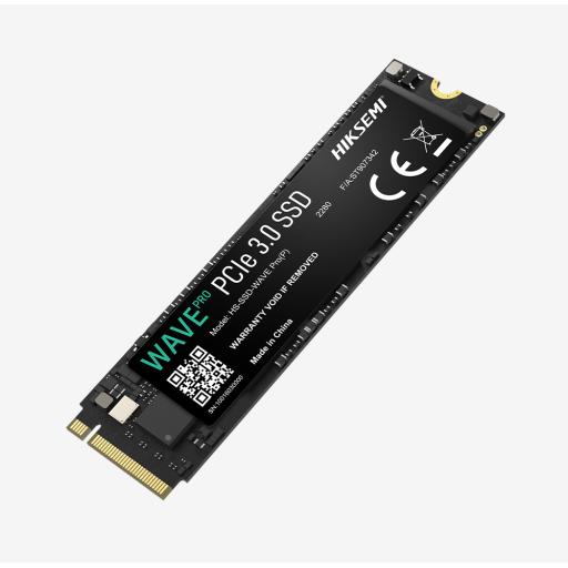 [HIKSEMIBYHIKVISION_HS-SSD-WAVEPRO(P)/1024G] HIKSEMI by HIKVISION Unidad de Estado Sólido (SSD) 1024 GB / ALTO RENDIMIENTO / Hasta 3520MB/s / M.2 NVMe / Para Gaming y PC Trabajo Pesado