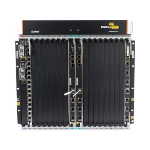[FIBERHOME_AN6000-17] FiberHome OLT Carrier Class Modular GPON, 16 Ranuras de Servicio, 1 Tarjeta de Servicio, crecimiento hasta 256 puertos GPON o 128 XGPON