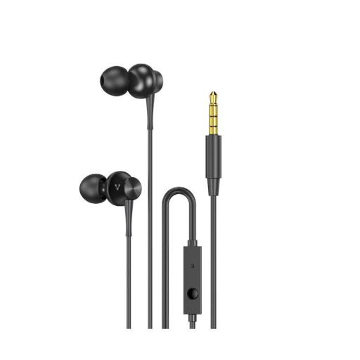 [VORAGO_EP-104] Vorago AUDIFONOS VORAGO 3.5MM NEGRO MANOS LIBRES SET DE ALMOHADILLAS EP-104