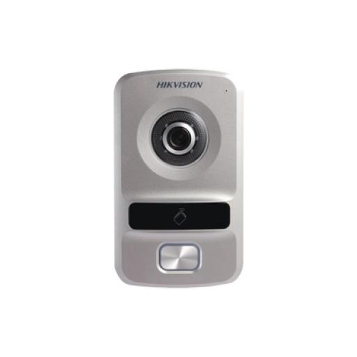 [HIKVISIONDIGITALTECHNOLOGY_DS-KV8102-IP] Hikvision Digital Technology Videoportero IP con llamada a Smartphone (HikConnect) / No requiere monitor / Apertura de puerta desde App y por tarjeta de Proximidad
