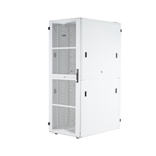 [PANDUIT_XG64212WS0001] Panduit Gabinete FlexFusion para Centros de Datos, 42 UR, 600 mm de Ancho, 1070 mm de Profundidad, Fabricado en Acero, Color Blanco
