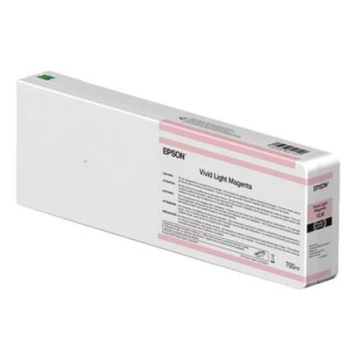 [EPSON_T55K600] Epson Tinta Epson UltraChrome HD 700 ml Color Magenta Claro