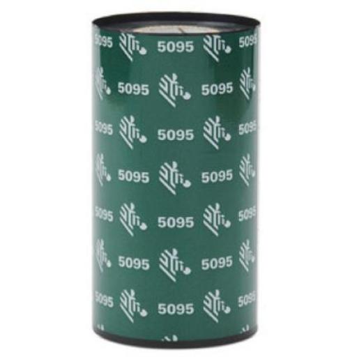 [ZEBRA_05095BK06045] ZEBRA 1 RIBBON RESINA 60MMX450M FORM 5095 TABLETOP