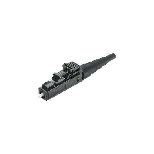 [PANDUIT_FLCSMBLY] Panduit Conector de Fibra Óptica Multimodo OM2, OM3 y OM4, LC Simplex, Pulido en Campo, Color Negro