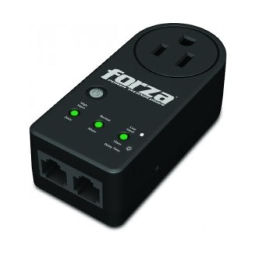 [FORZAPOWERTECHNOLOGIES_FVP-1201N] Forza Power Technologies Protector de Voltaje Forza Zion-2K10N 120V 900J 1-NEMA 50/60Hz Color Negro